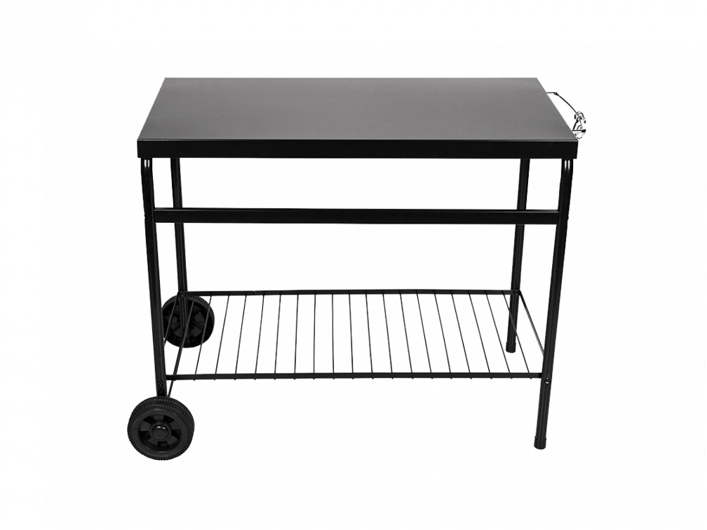 Metalen grill trolley