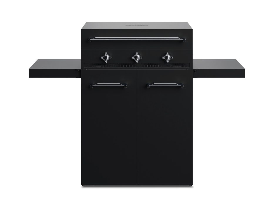 Plancha grill Excellence 3 branders met geëmailleerd...