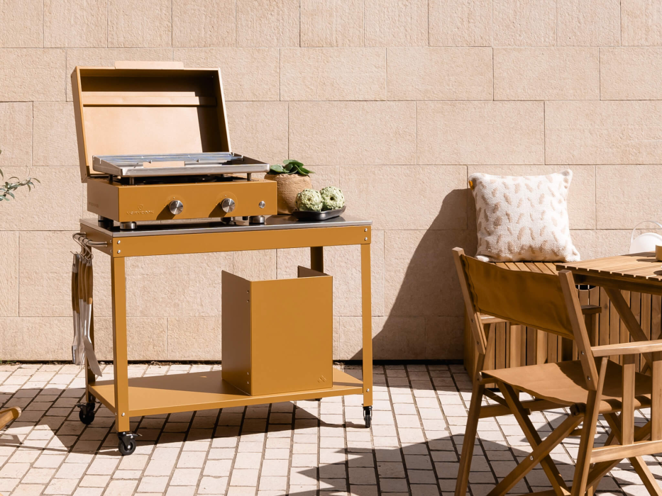 Goya buitenkeuken - Module voor plancha - 100x50 cm ☀ Verycook